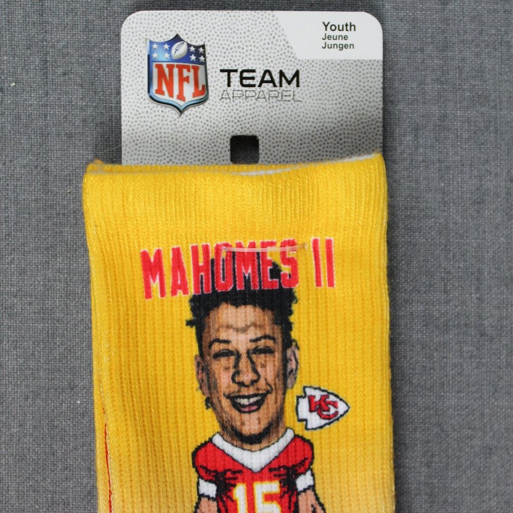 New Youth sized Patrick Mahomes Crew Socks